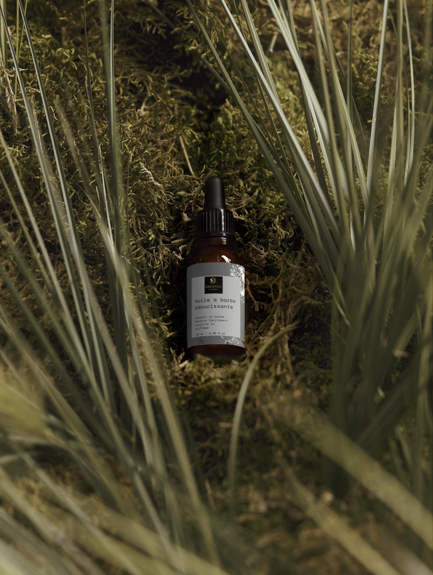 Huile à barbe adoucissante - Savanya cosmetics