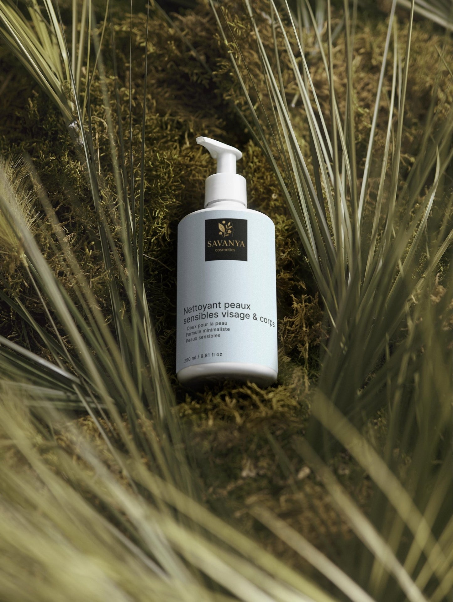 Nettoyant peaux sensibles visage & corps - Savanya cosmetics