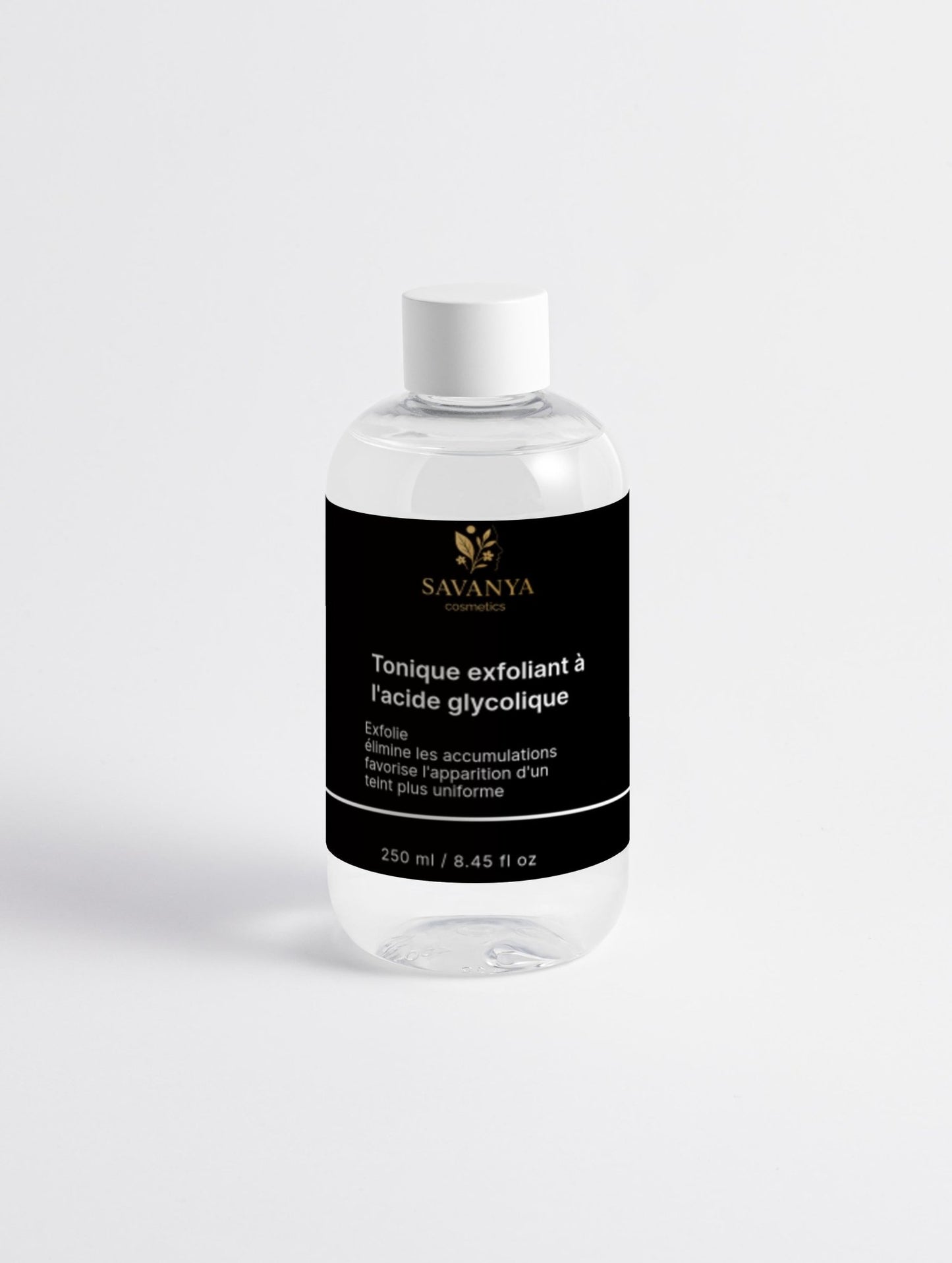 Tonique exfoliant à l'acide glycolique - Savanya cosmetics