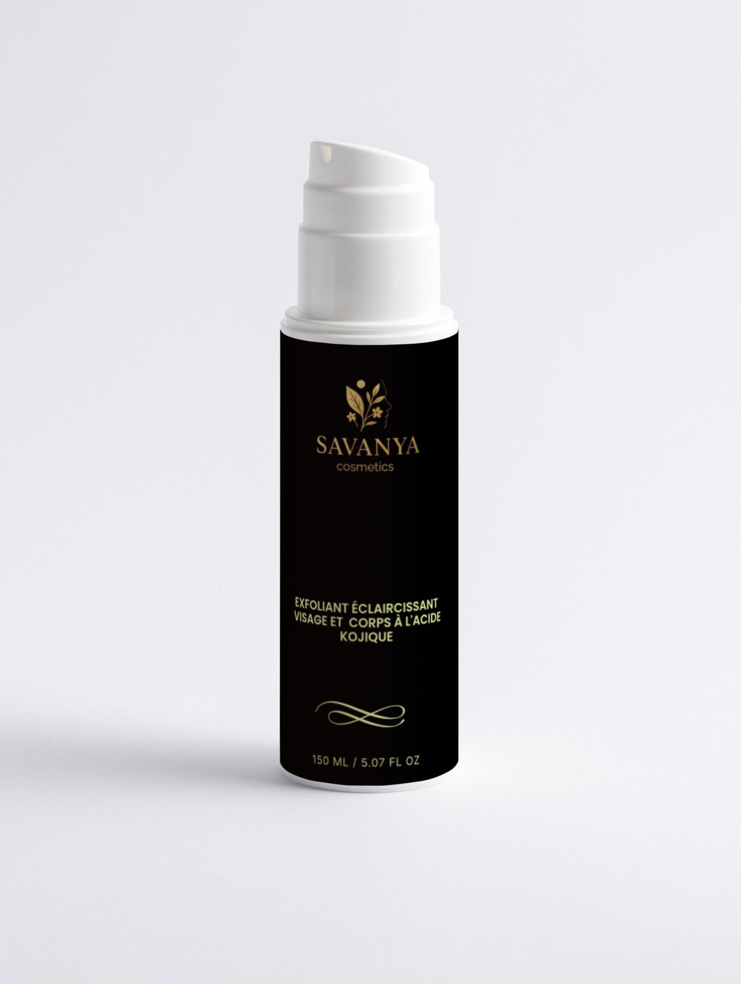 Exfoliant éclaircissant pour le visage et le corps à l'acide kojique - Savanya cosmetics