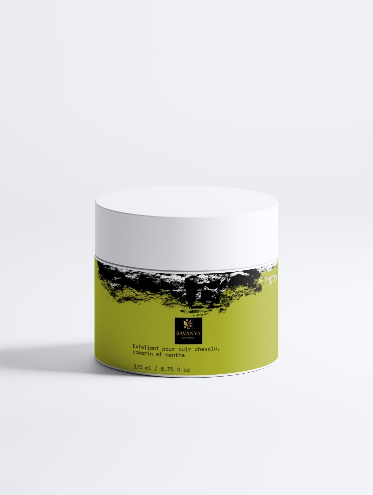 Exfoliant pour cuir chevelu , romarin et menthe - Savanya cosmetics