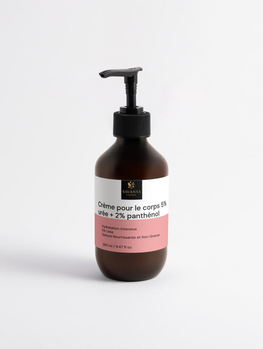 Crème pour le corps 5% urée + 2% panthénol