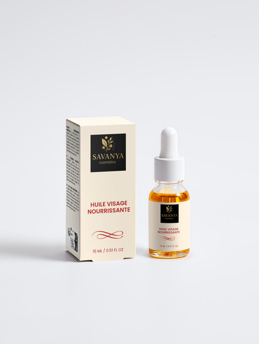Huile visage nourrissante