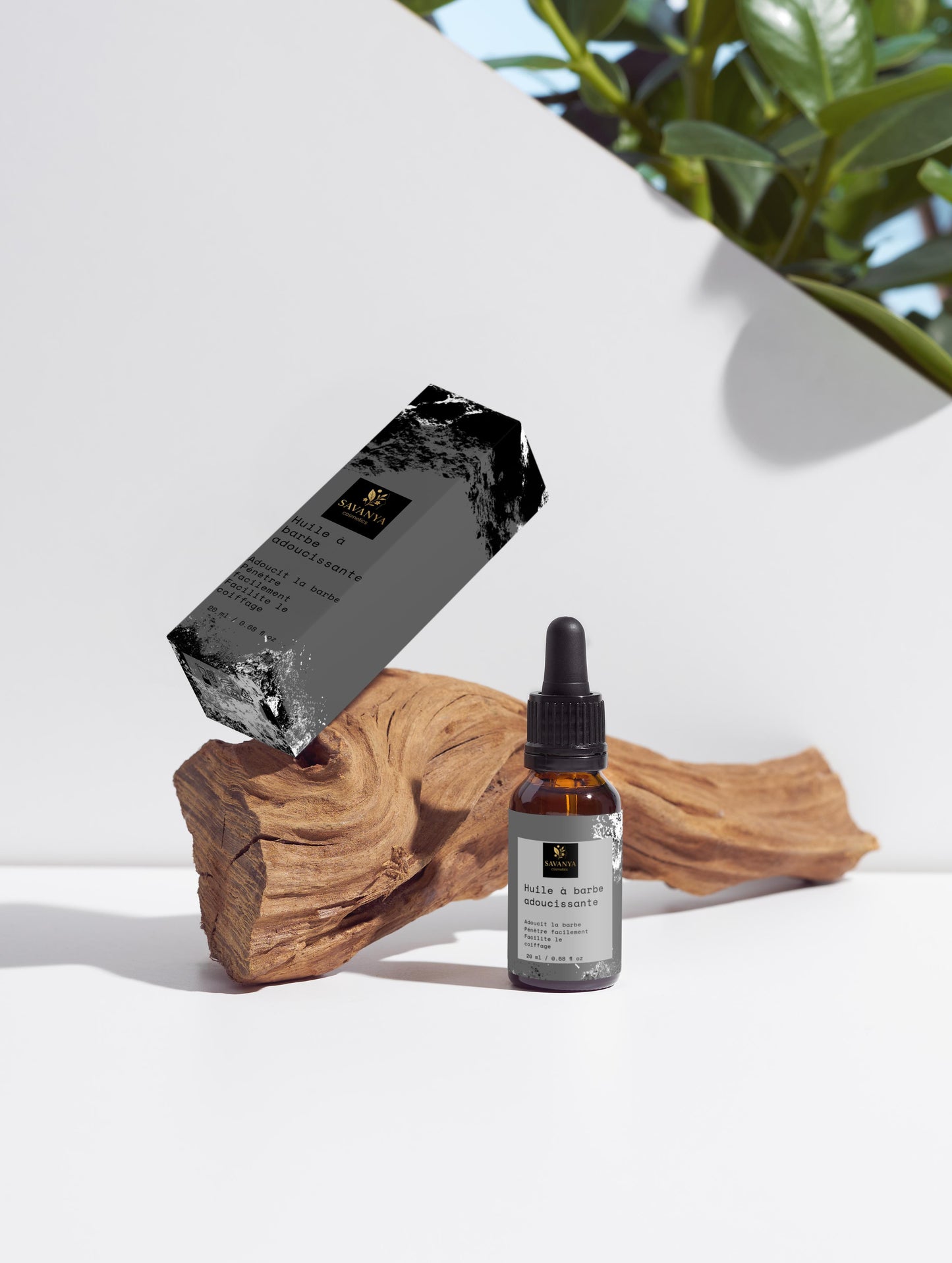 Huile à barbe adoucissante