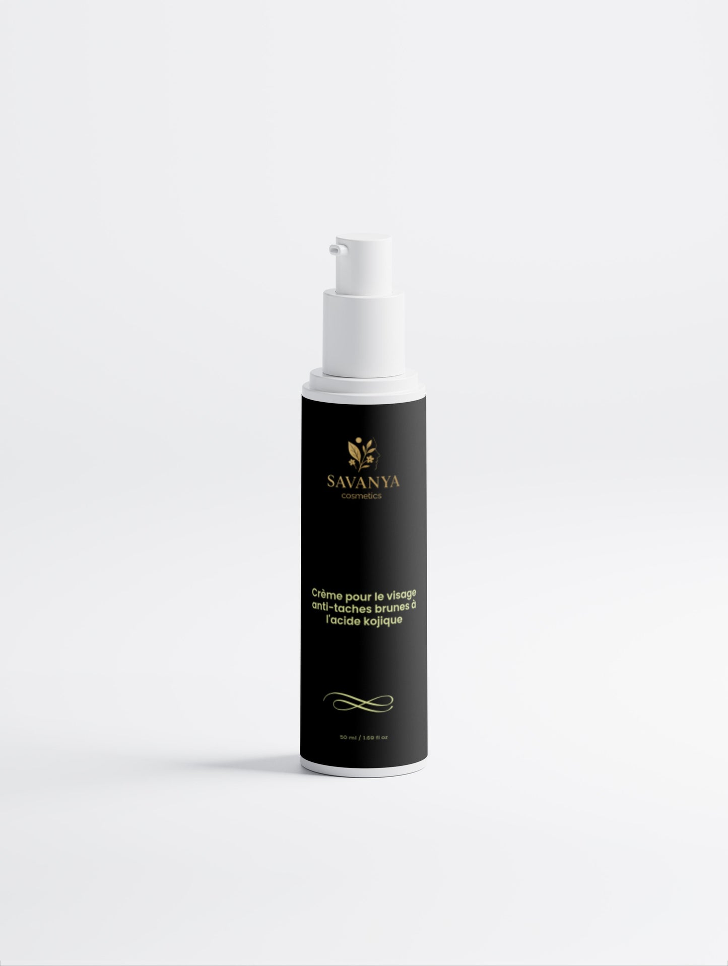Crème pour le visage anti-taches brunes à l'acide kojique