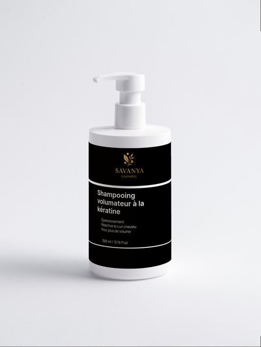 Shampooing volumateur à la kératine