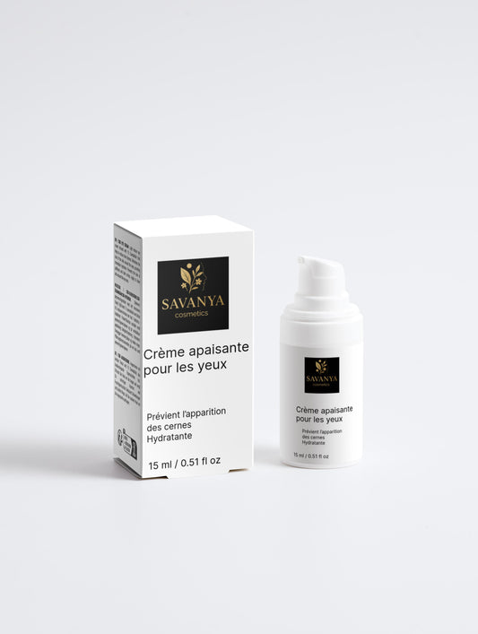 Crème apaisante pour les yeux