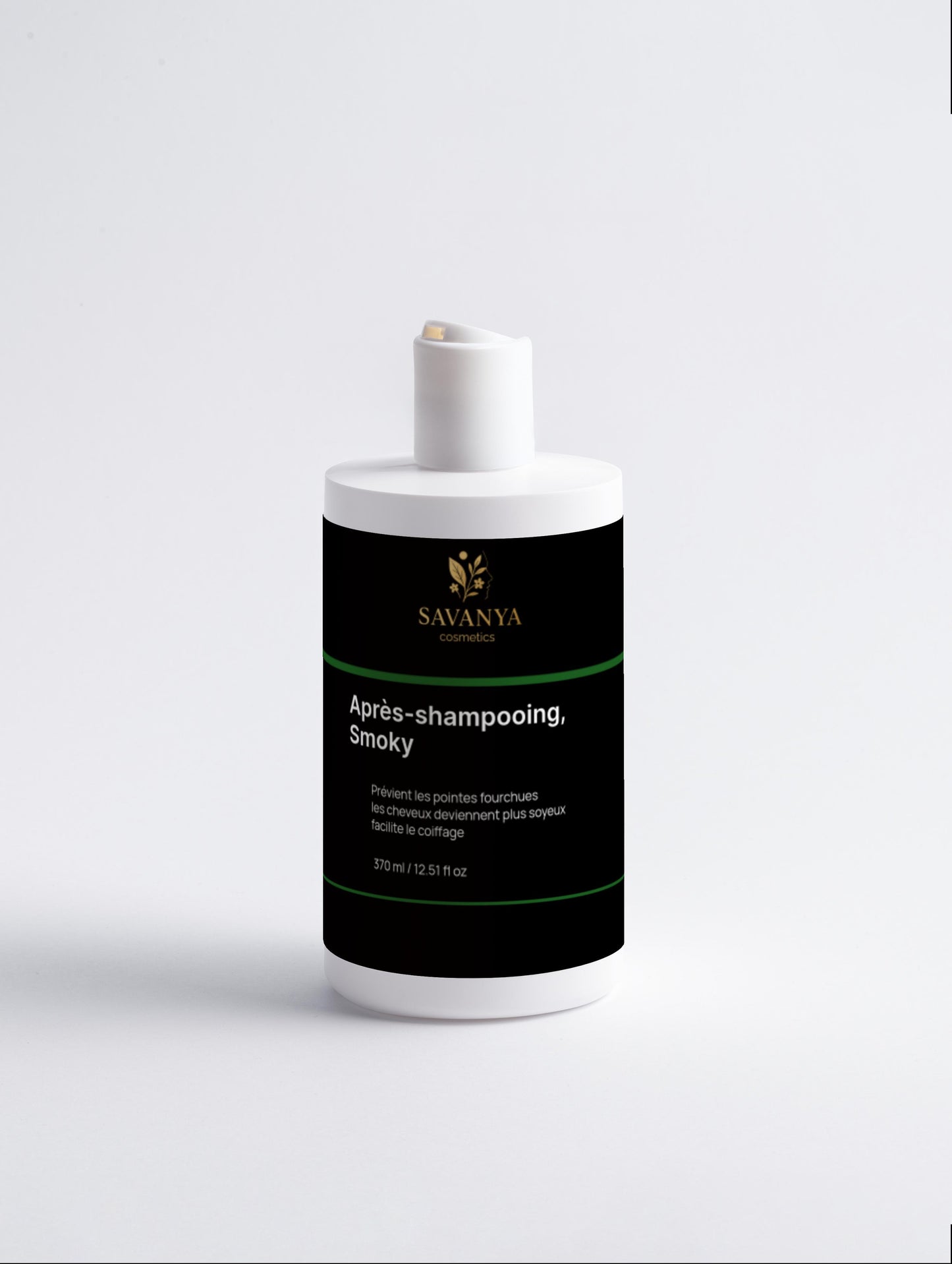 Après -shampoing brillant vétiver vert fumé