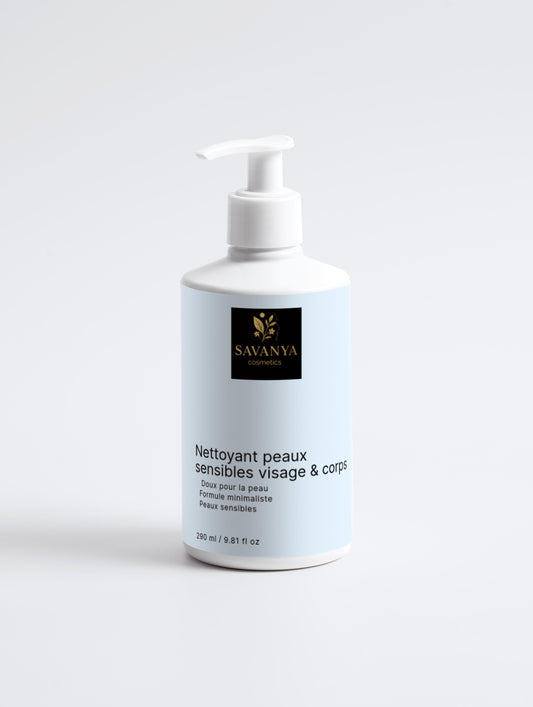 Nettoyant peaux sensibles visage & corps