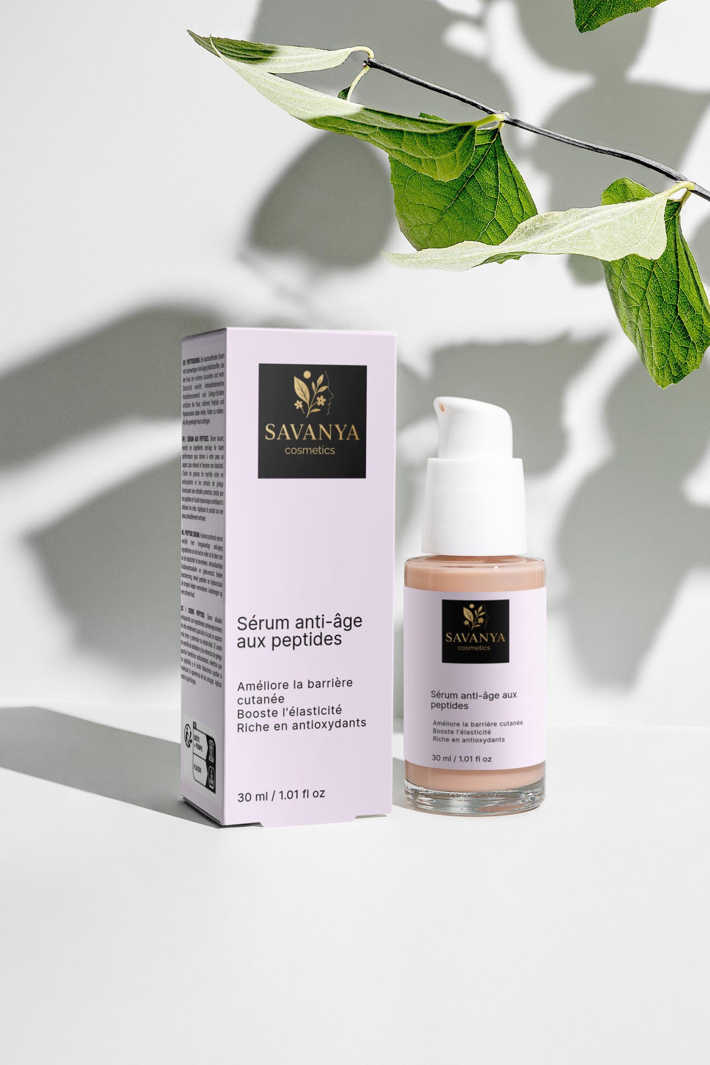 Sérum anti-âge aux peptides