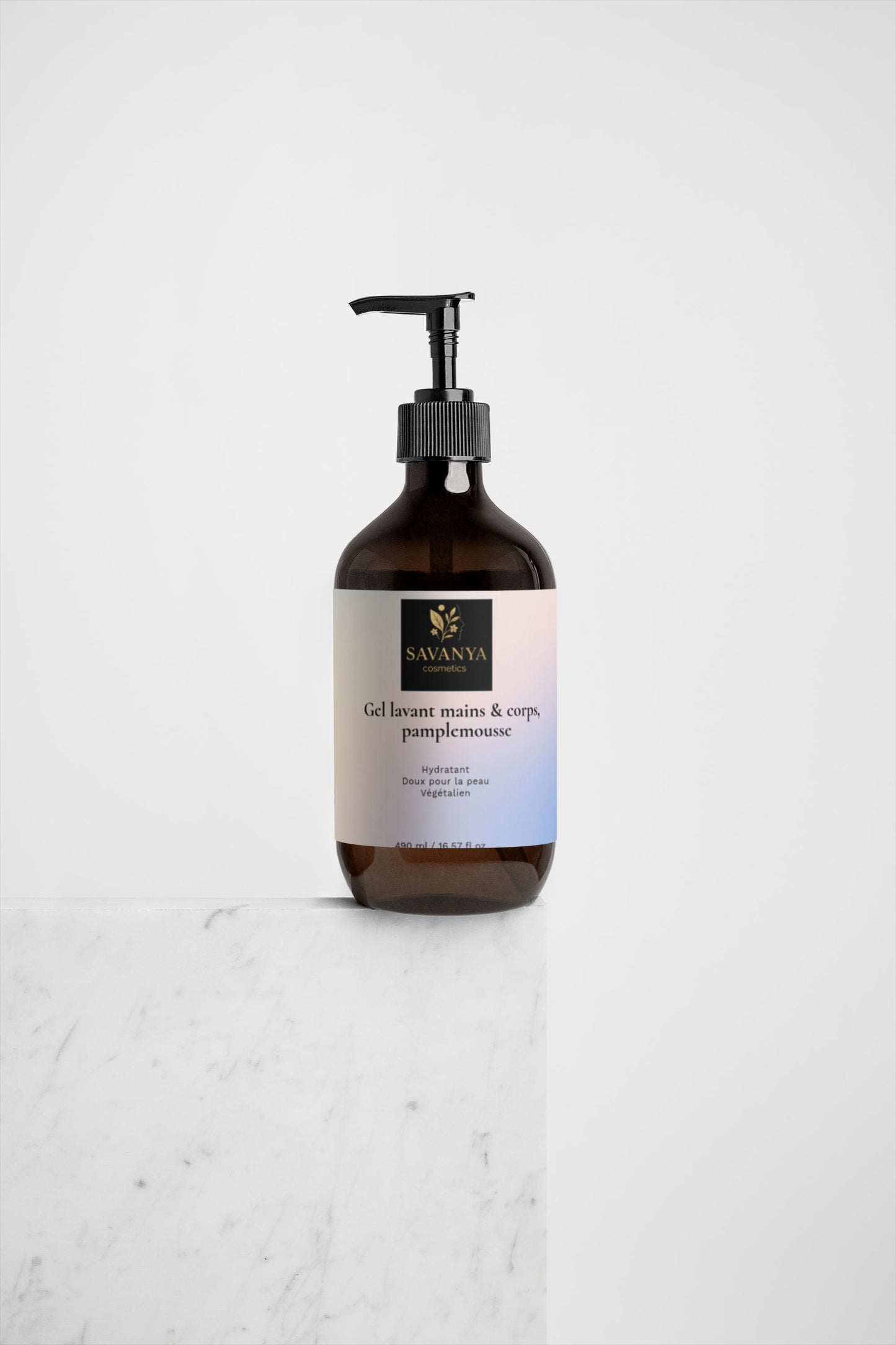 Gel lavant mains & corps,  pamplemousse