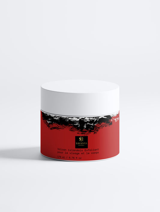 Volcan islandais Exfoliant pour le visage et le corps