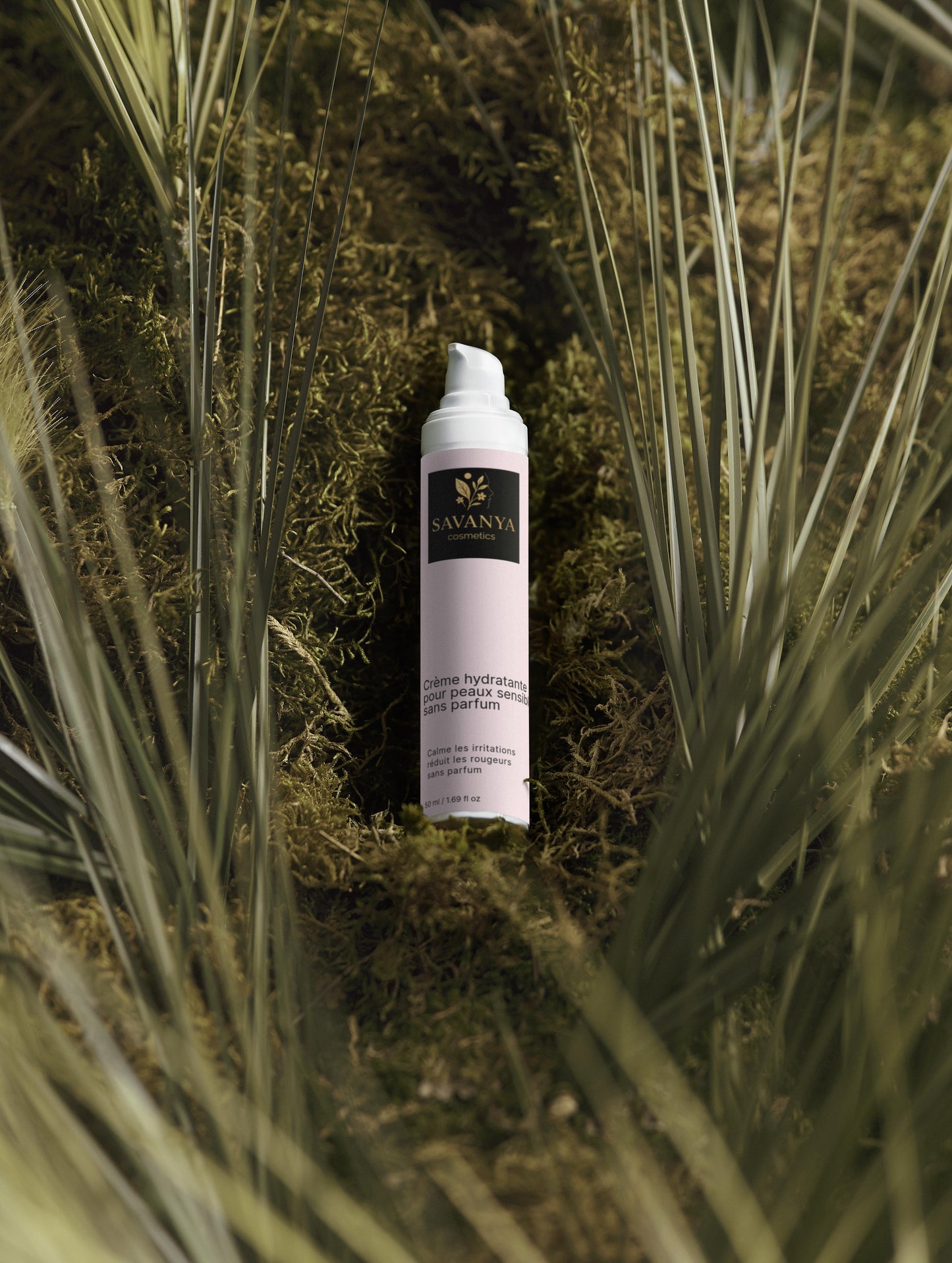 Crème hydratante pour peaux sensibles, sans parfum