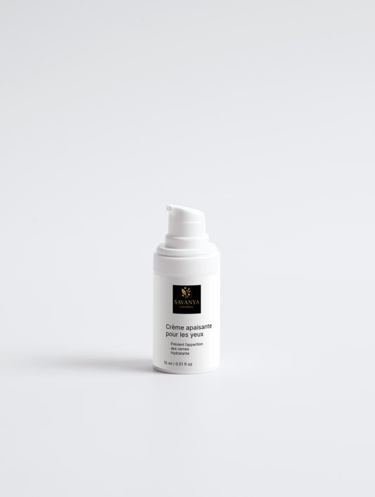 Crème apaisante pour les yeux